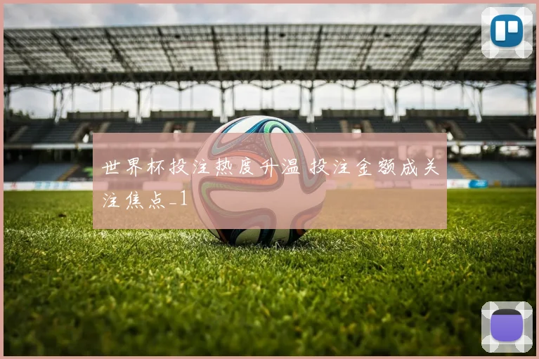 世界杯投注热度升温 投注金额成关注焦点_1