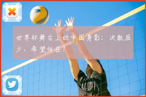 世界杯舞台上的中国身影：次数屈少，希望何在？